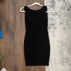 Monaco Classic Black Mini Dress